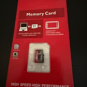 High-Performance Red Memory Card